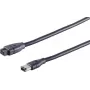 FireWire-kaabel ShiverPeaks 77321 — 9-kontaktiline IEEE 1394b pistik, kiire digitaalandmeside link