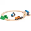 Brio World Freight Train stardikomplekt kraanaga
