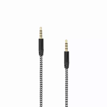 Sbox AUX-kaabel 3,5mm kuni 3,5mm Blackberry Black 3535-1,5B