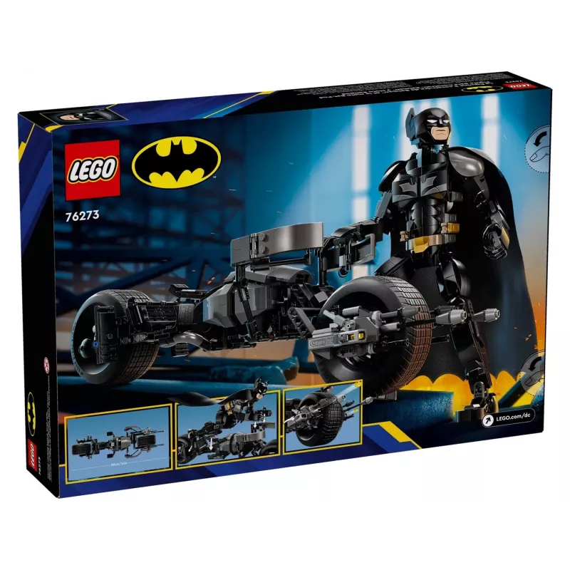 LEGO® DC Batman™: Betmeno konstrueritav figuur ja mootorratas 76273
