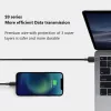 USB-A – Lightningi kaabel Orsen S9L 1 m 2,1 A – must