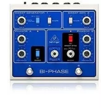 Faasiefektide pedaal Behringer DUAL-PHASE 000-E8M00-00010 — kahene faaseriefekt kitarrile/klaviatuurile