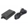 Digitus Gigabit Ethernet PoE+ süstija 802.3at 30 W must