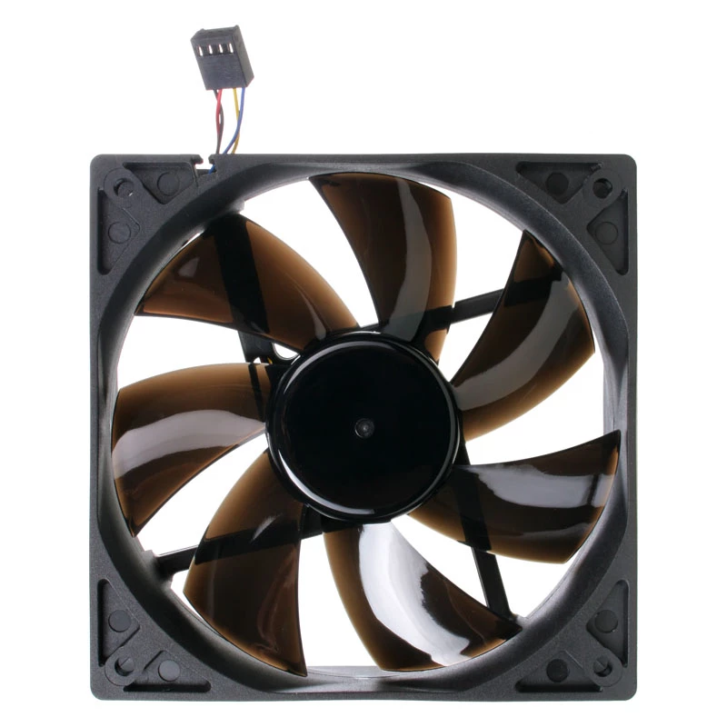 Arvutikorpuse ventilaator NoiseBlocker MustSilentPro PLPS 120 mm, 1500 RPM, 100 m³/h, 4,5 V, must