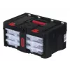 Toolbox KETER Stack'N'Roll (17210831/253380) with 3 organizers Must
