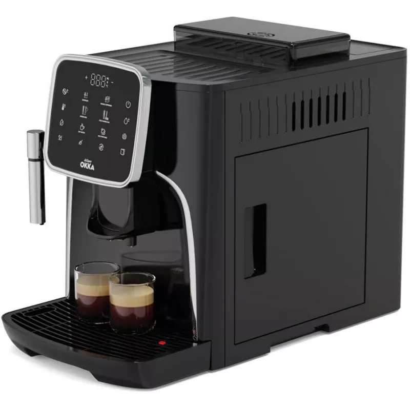 Täisautomaatne espressomasin Arzum Okka Espresso Pro, must/kroom, 1450 W