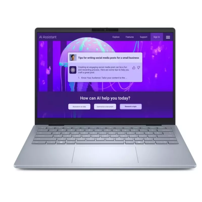 Sülearvuti DELL 14 Plus DB14250 14 tolli Core Ultra u7 16 GB muutmälu 512 GB SSD Intel Arc Windows 11 Pro