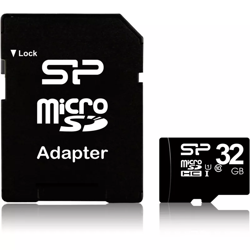 Silicon Power SP032GBSTH010V10SP mälukaart 32 GB MicroSDHC UHS-I Class 10