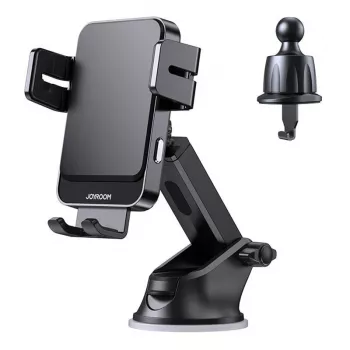 Auto armatuurlaua kinnitus Joyroom JR-ZS219 15 W juhtmevaba laadijaga, must