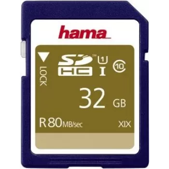 Mälukaart Hama 32GB SDHC UHS-I Class 10 00124135