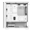 Montech AIR 100 ARGB MICRO-ATX korpus nelja eelpaigaldatud ARGB ventilaatoriga, üliminimalistlik disain, peen võrgust esipaneel, kõrge õhuvool, unikaalne külg