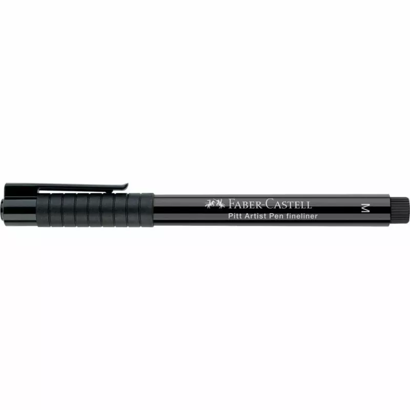 Fineliner Faber-Castell 167399 Must Keskmine