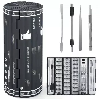 Precision Screwdriver Set Extralink EX.21465 — Magnetic 128-in-1 Bits Kit
