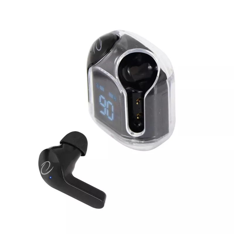 Kõrvasisesed juhtmevabad kõrvaklapid ESPERANZA EH238K — Bluetooth 5.3, 2,4 GHz, 10 m leviulatus, 230 mAh aku, puutetundlik juhtimine, must