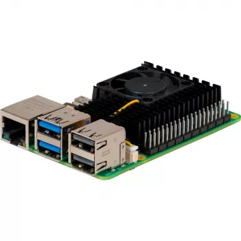 Joy-IT RB-heatsink5 jahutusradiaatorite komplekt, must (RB-heatsink5)