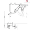 Lauamonitori kinnitus MACLEAN MC-775 kuni 32-tollistele (81,3 cm) ekraanidele, VESA 75x75–100x100, kuni 8 kg, hall