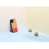 man & wood telefonikott iPhone 12 / 12 Pro — kalasabamuster asalea must
