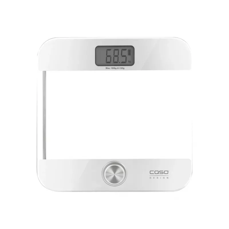 Electronic personal scale Caso Body Energy Ecostyle 03416 — max 180 kg, accuracy 100 g, Valge/hall