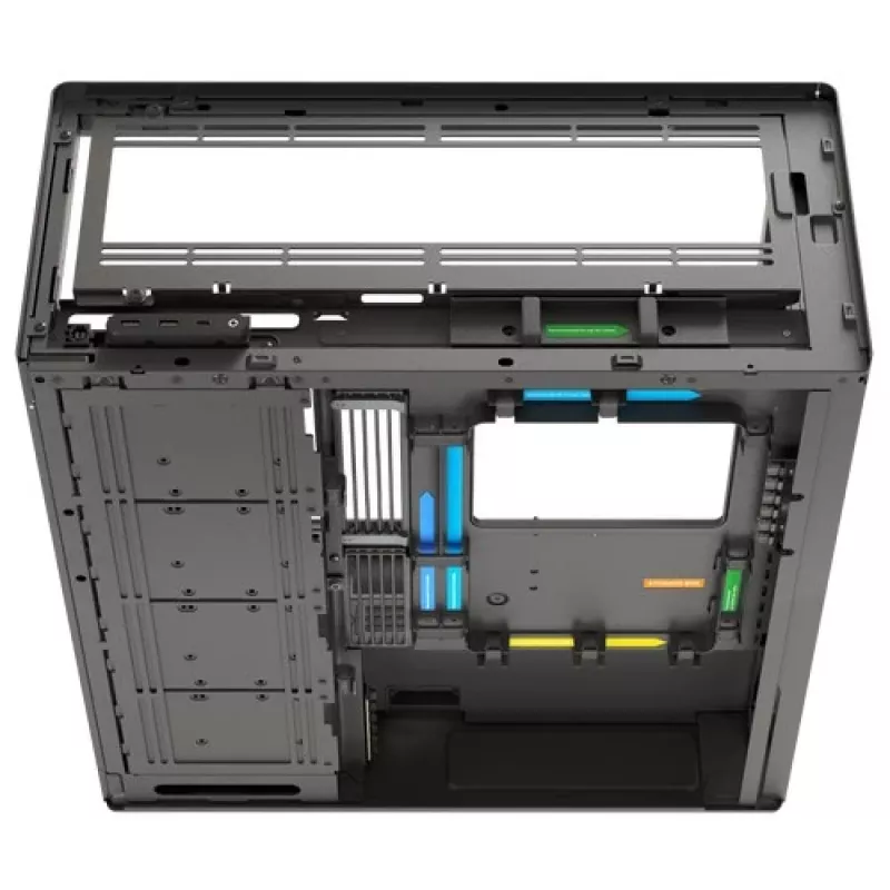 HAVN HS 420 VGPU arvutikorpus, Midi-Tower, E-ATX, karastatud klaas, PCIe 5.0 tõstekaabel - must