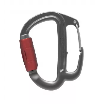 Lukustuskrabiin Petzl M042AA00 D-kujuline Alumiinium Hall 75 g