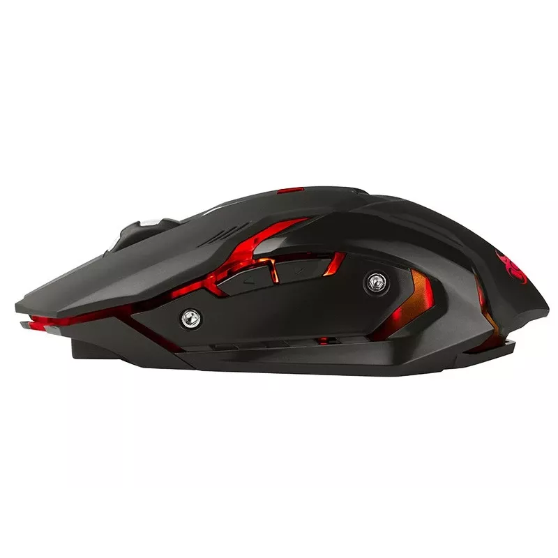 Juhtmevaba ergonoomiline mängurihiir TRACER ROCKY RF NANO - kompaktne disain, juhtmevaba RF-ühendus