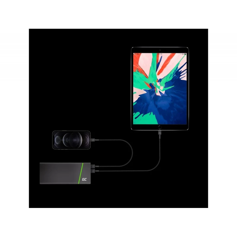 Lightning-kaabel roheline Cell KABGC18 — 2 m, Lightning USB-A-le, must