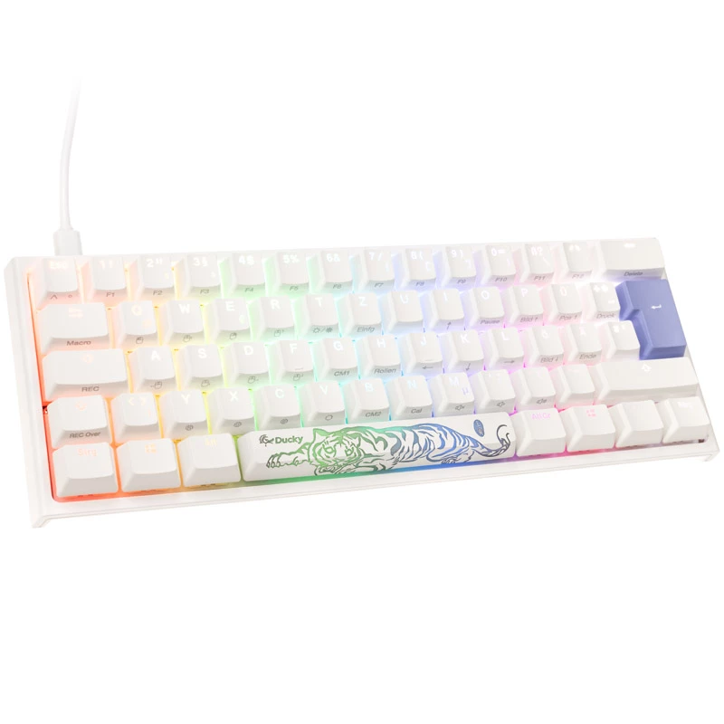 Ducky One 2 Pro Mini klaviatuur, mängimiseks, USB, must