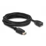 DeLOCK DisplayPort 1.2 pikenduskaabel 4K 60 Hz 5 m