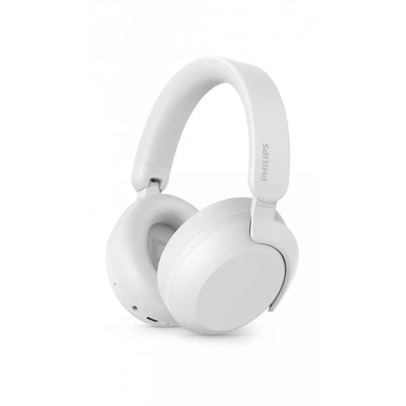 Philips TAH8000EWT/00 kõrvaklapid/peakomplekt Juhtmevaba Peapael Kõned/Muusika USB USB-C Bluetooth Valge
