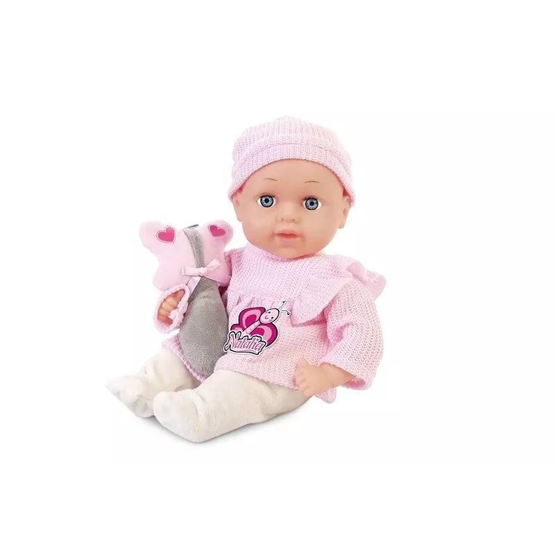 nukk Artyk Natalia 33 cm with toy - Artyk 33 cm baby nukk with accessory