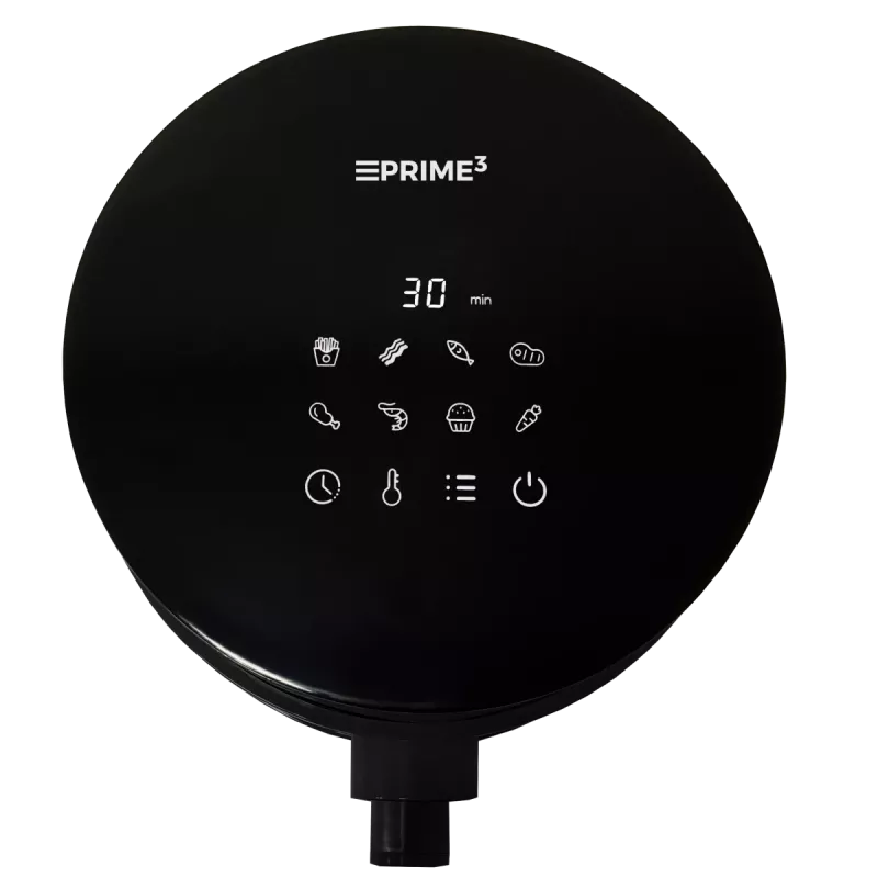 Õhufritüür PRIME3 SAF31 ? 2.5 L, 1200 W, kuumaõhu rasvavaba fritüür, must