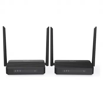 Juhtmevaba HDMI KVM pikenduskomplekt DIGITUS DS-55360 — saatja ja vastuvõtja, juhtmevaba, 100 m, 4K/60 Hz, HDMI, USB-A/USB-C