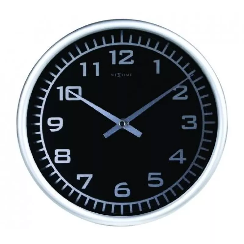 NeXtime kell 2953 Blacky, Ø 25 cm, sein, must