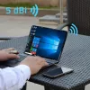 Välistingimustes kasutatav mitmesuunaline 4G LTE antenn QOLTEC 57044, 5 dBi, 600–2700 MHz, 50 W, 50 Ω, valge vasest korpus