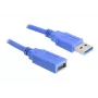 USB-kaabel DeLOCK USB 3.0-A M/F 1 m