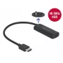 Adapter HDMI-A-pistik USB USB-C emasele DeLOCK 63251