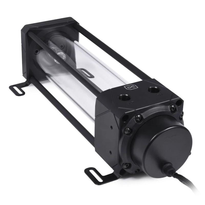 Veeblokk Alphacool 13326 Atsetaal Alumiinium Klaas Must Läbipaistev