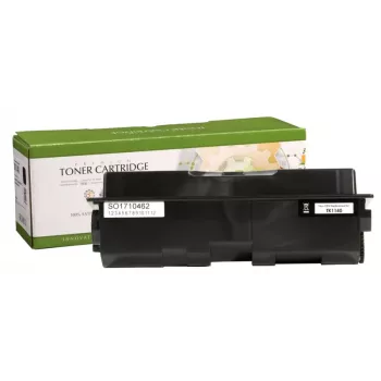 Ühilduv Static-Control Kyocera TK1140, must, 7200 lk