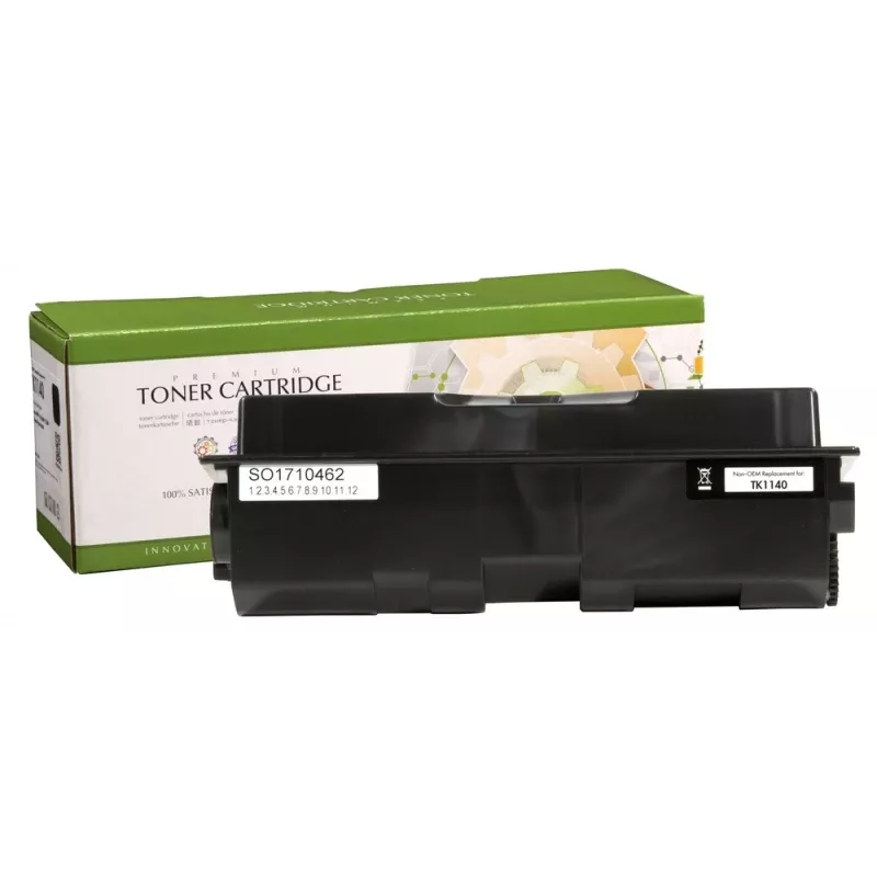 Ühilduv Static-Control Kyocera TK1140, must, 7200 lk