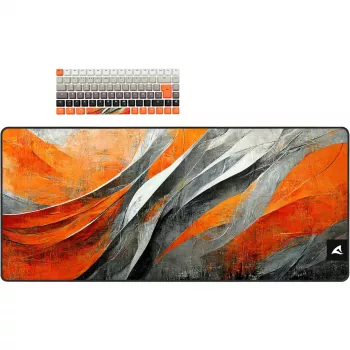 Mehaaniline mänguriklaviatuur Sharkoon SKILLER SGK50 S3 Design Bundle D6 — oranž/hall