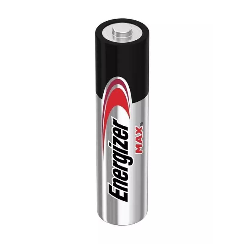 Ühekordne patarei Energizer MAX AAA Leelis 1,5 V — 8 tk pakend, silindriline, 10-aastane säilivus