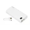Power Bank iBOX PB20 20000 mAh on Ibox toode meie Power Banks valikust. Esiletõstetud omadused hõlmavad valget viimistlust, plastikust materjali ja sisemist tüüpi.