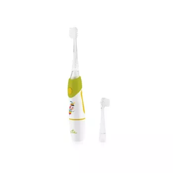 Laste hambahari ETA SONETIC patareitoitega roheline 1 käepide + 1 harjapea 160 mm