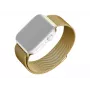 Metallvõrgust asendusrihm FIXED FIXMEST-434-GD Apple Watchile 42/44/45/46/49 mm, kuldse viimistlusega