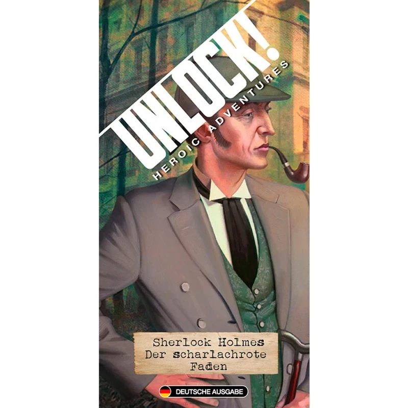 Unlock - Sherlock Holmes: Der scharlachrote line, Party Game Box 5B