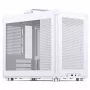 Jonsbo C6 MAX PC korpus, minikorpus, Micro-ATX, karastatud klaas - valge