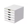 Failide hoiukast Durable VARICOLOR Mix 5 plastikust mitmevärviline valge 762527