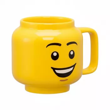 Keraamiline kruus Room Copenhagen LEGO Happy Boy Small kollane 40460806 — väike keraamiline kruus, LEGO disain
