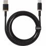 Baseus Dura USB tüüp A kuni tüüp C 60 W kiirlaadimiskaabel 2 m Must, Kuldne