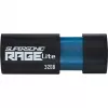 Patriot Memory Supersonic Rage Lite USB-mälupulk 32 GB USB Type-A 3.2 Gen 1 (3.1 Gen 1) Must, Sinine